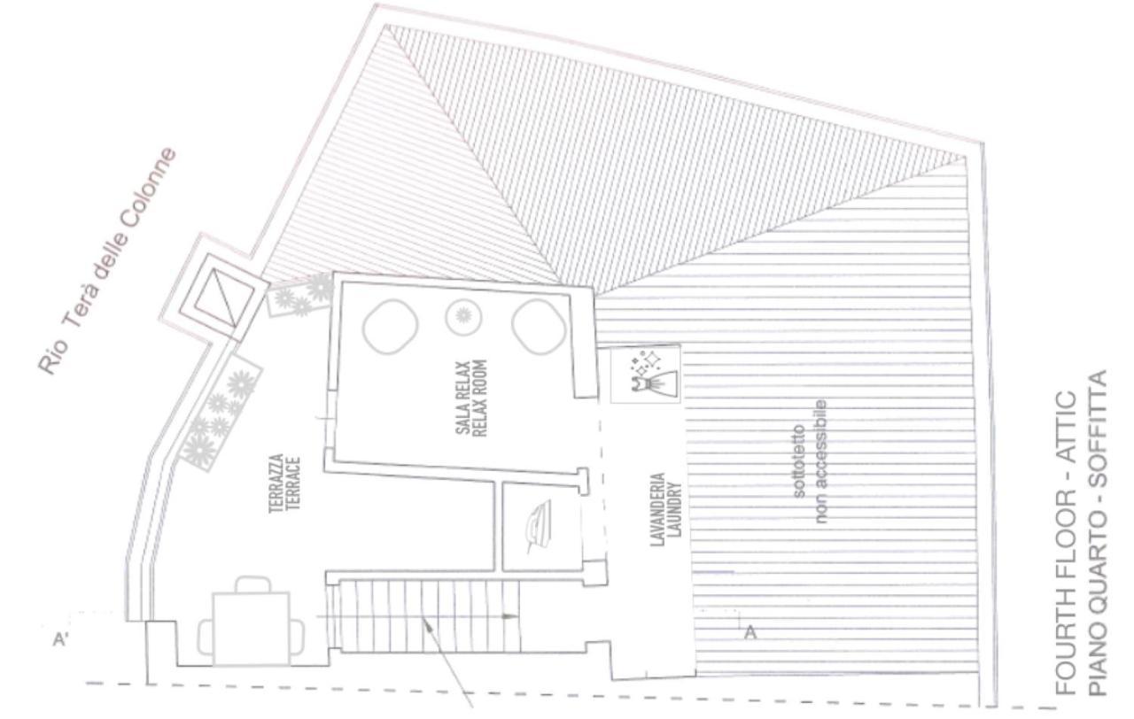 Rooftop Terrace Domus Dei Fabbri 威尼斯 外观 照片